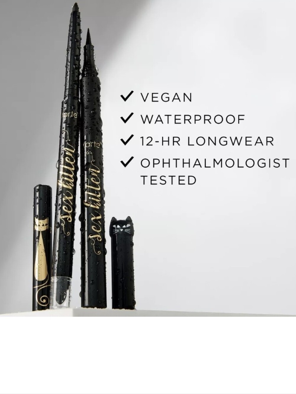 Tarte Sex Kitten Liquid Eyeliner: Black, .035oz (Travel Size), NWOB - Picture 8 of 9